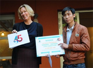 Winner of Vietnam-Sweden logo contest awarded  - ảnh 1